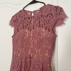 H&M Mauve Midi Dress